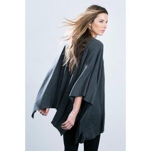 KINROSS Merino Wool & Silk Ruana Wrap‎
